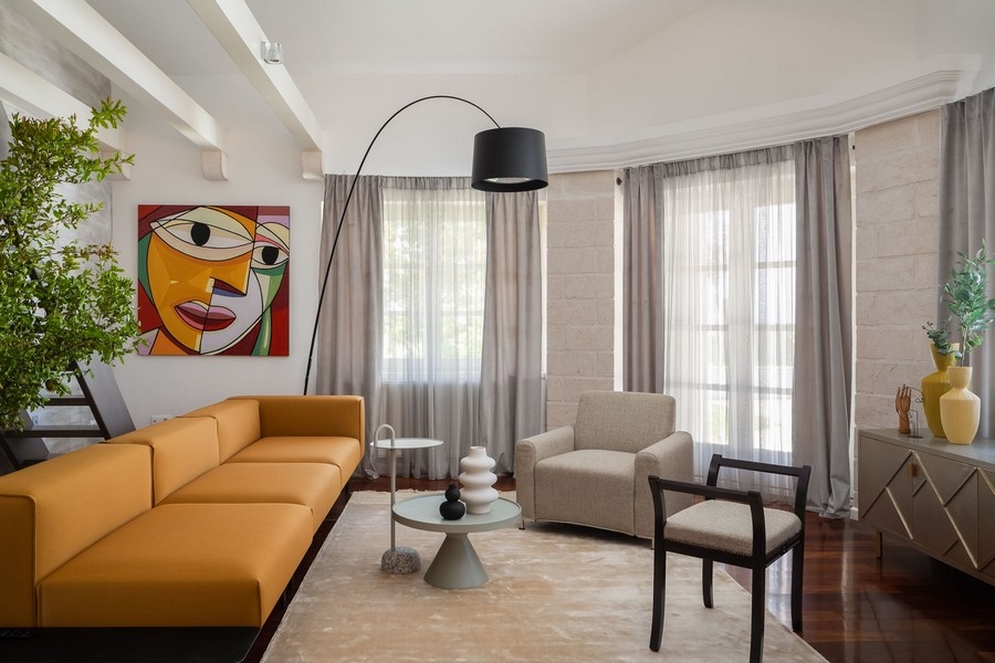 Nappali modern bútorokkal