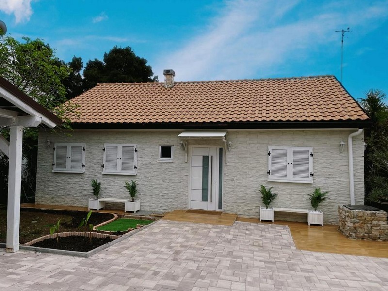 A ház bejárati része