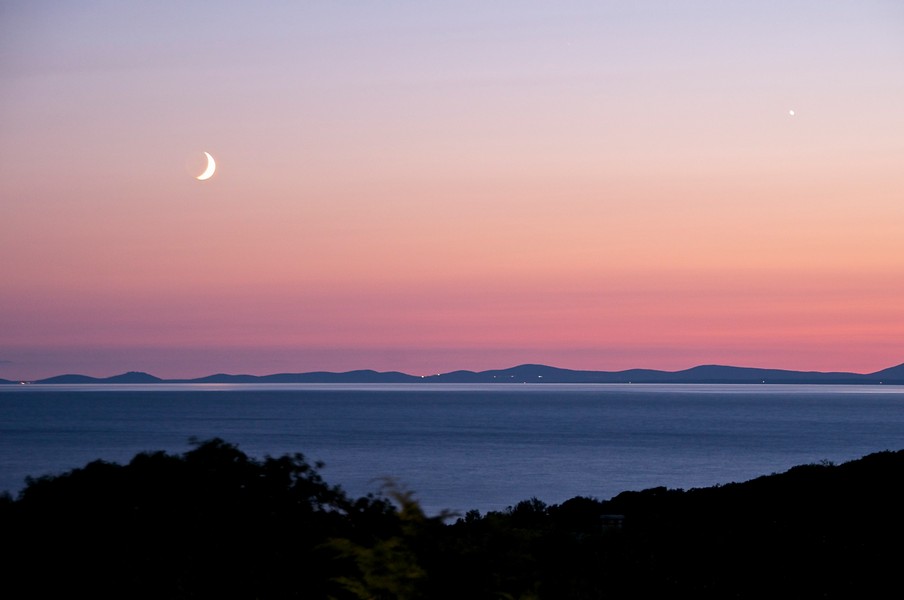 Esti kilátás a tengerre a H3859 ingatlanról