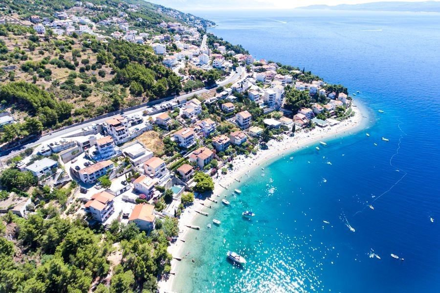 Tengerre néző házak eladók Horvátországban.