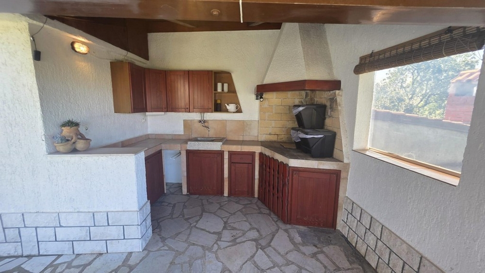 A ház nyári konyhája