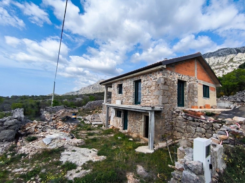 Az építkezés jelenlegi állapota.