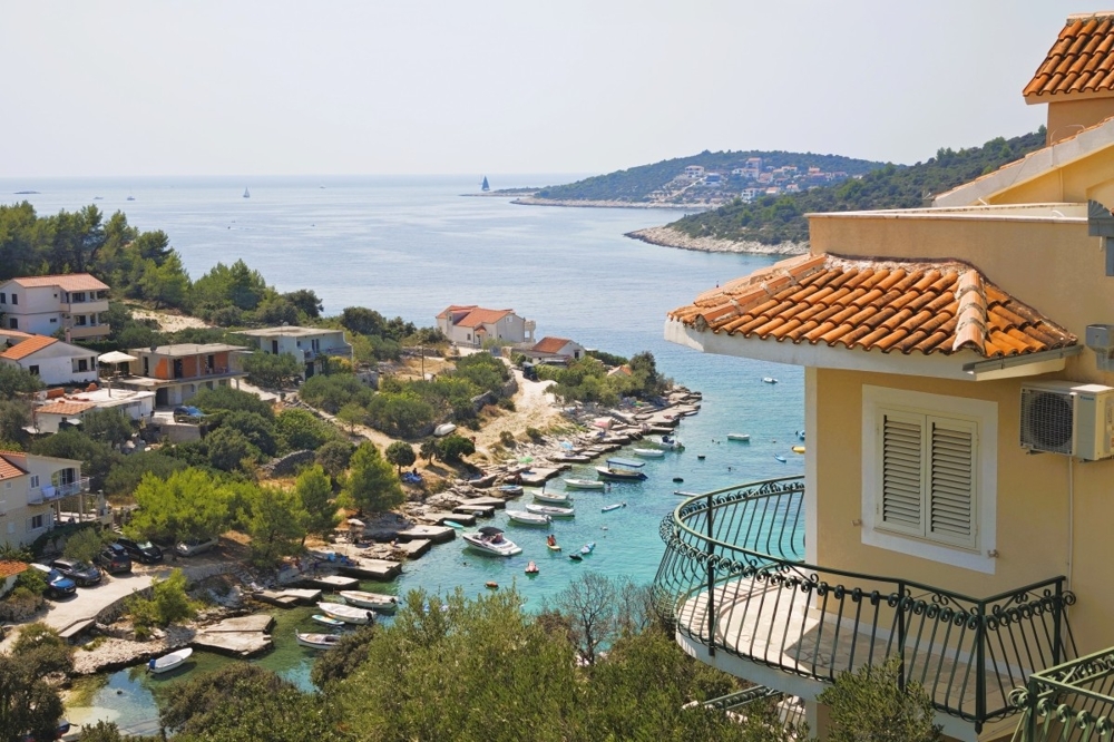 Tengerre néző házak eladók Horvátországban - H3910 Rogoznica.