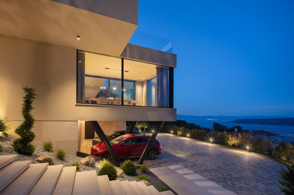 Csúcskategóriás villa tengerre néző kilátással Horvátországban - H3912.