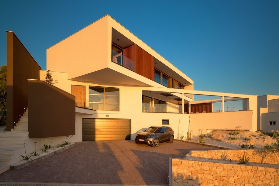 Modern luxusvilla garázzsal Horvátország Primostenben