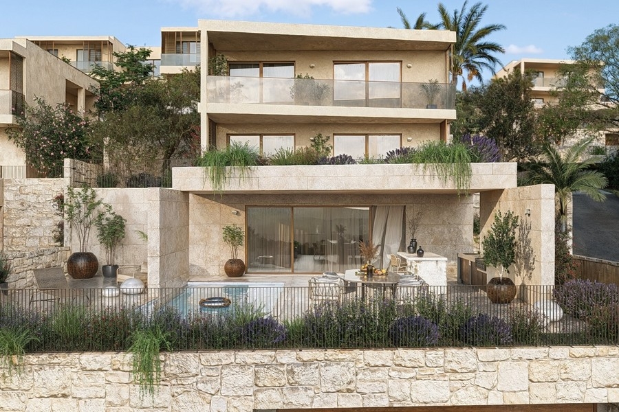 Villa medencével és terasszal Trogirban a Ciovo-n