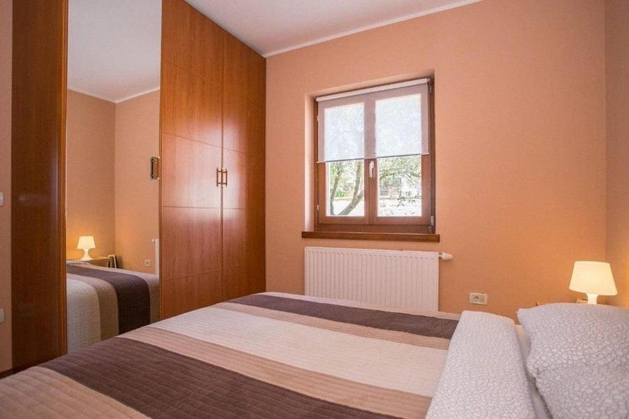 Hálószoba beépített gardróbbal