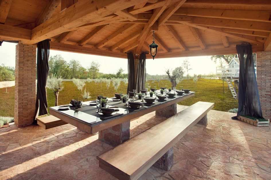 Egy pavilon pavilonja