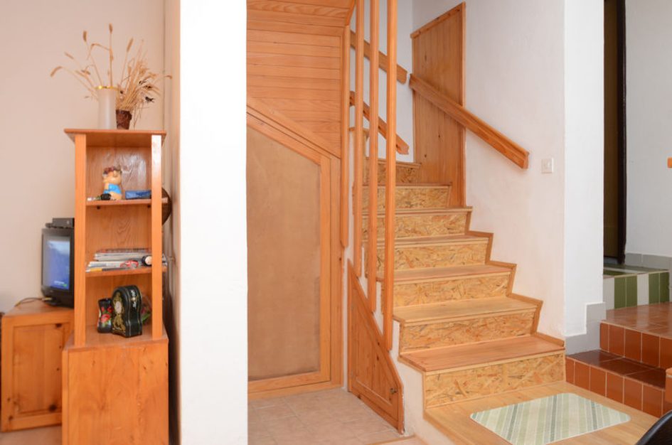 A lépcső az emeletre