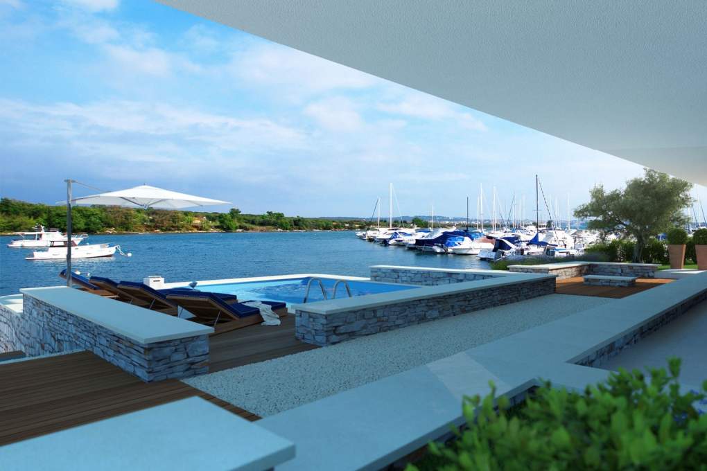 Vásároljon ingatlant a tenger mellett Horvátországban.