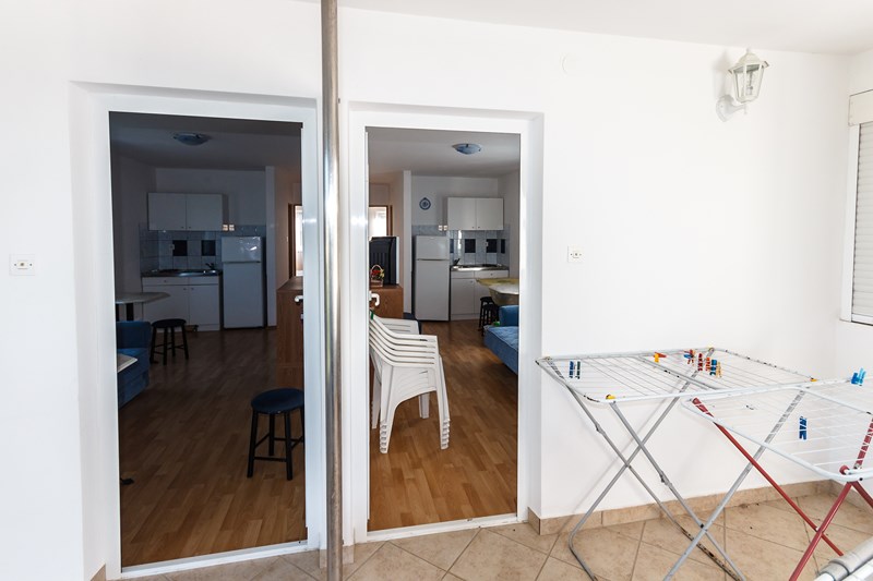 Erkély az emeleten.