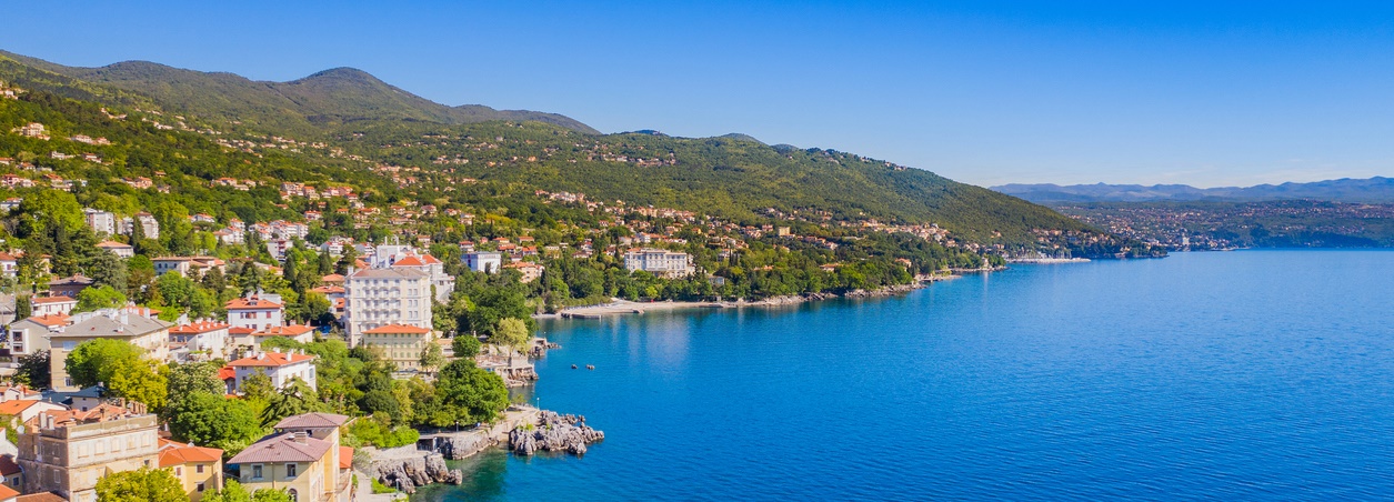Ingatlanok Lovran, Kvarner-öböl